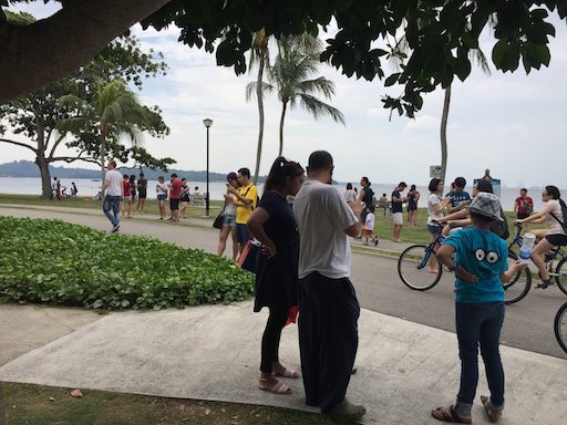 Pokemon Go jilaxzone.com Pokemon craze in Singapore Changi Beach