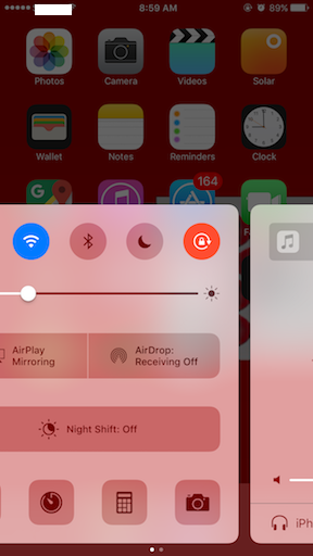 iOS 10 public beta 3 jilaxzone.com Control Center Card mode