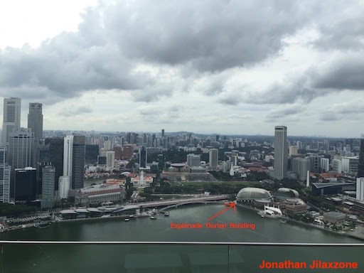 Must Visit Place in Singapore jilaxzone.com Esplanade Durian Building See from Marina Bay Sands
