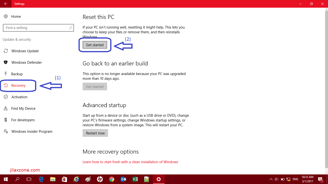 Windows 10: How to Reset Windows 10 PC to Factory Settings ...