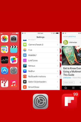 Speed Up Old iPhone Tweak jilaxzone.com Clear App Switcher