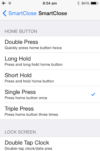 Speed Up Old iPhone Tweak jilaxzone.com Jailbreak Tweak SmartClose iPhone VM Combine with Home Button Single Press