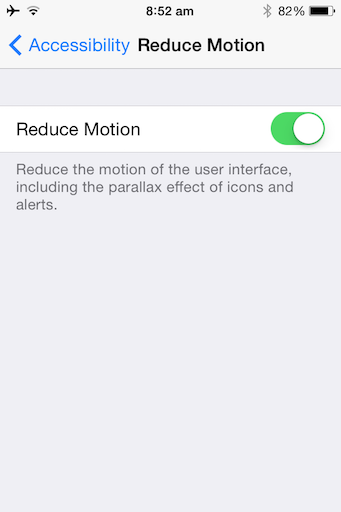iOS 12 Speed Up Old iPhone Tweak jilaxzone.com Reduce Motion