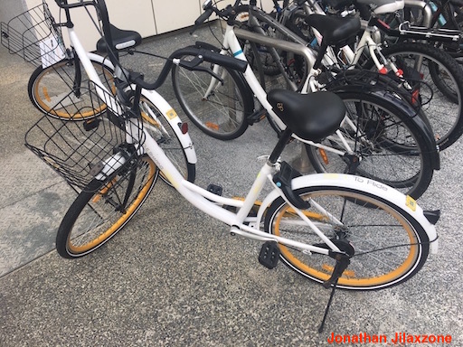 Bicycle Sharing jilaxzone.com oBike