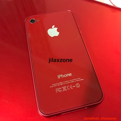 Red iPhone 7 jilaxzone.com red die hard