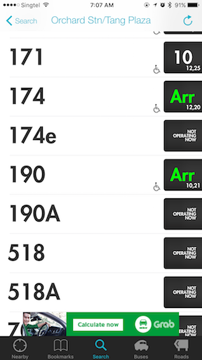 SG Tourists Must Have App jilaxzone.com SG Buses