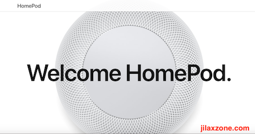 Apple HomePod jilaxzone.com