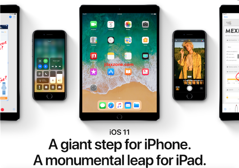 Apple iOS 11 jilaxzone.com