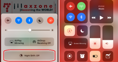 iOS 11 hidden Night Shift Mode jilaxzone.com