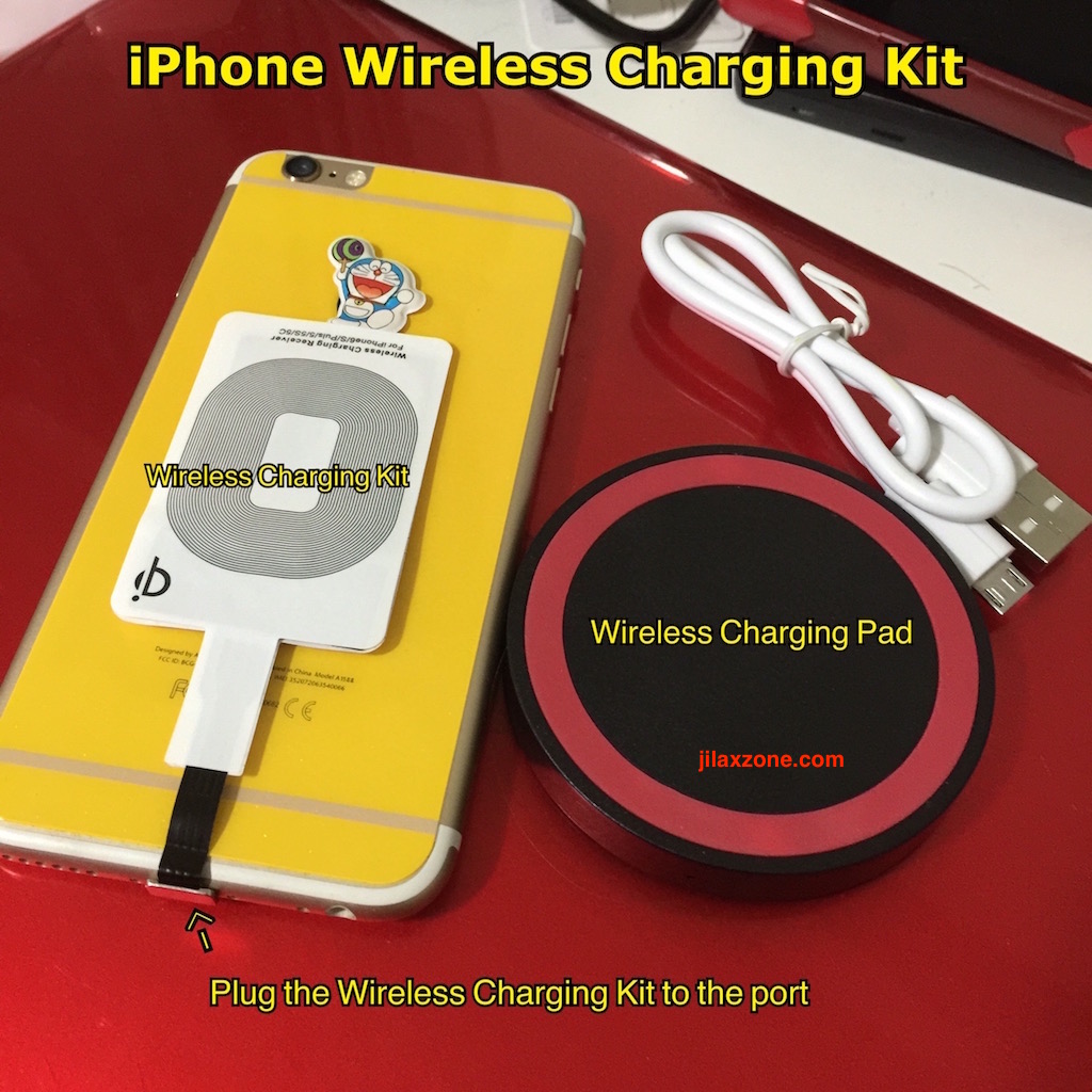 Enable Old iPhone Wireless Charging jilaxzone.com iPhone Wireless Charging Kit