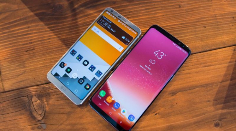 2018 smartphones trends jilaxzone.com Samsung S8 and LG G6