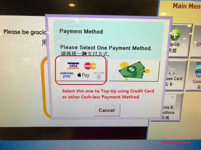Kopitiam Credit Card jilaxzone.com Payment with Credit Card and Cash-less Payment