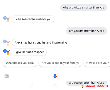 DIY Smart Speaker jilaxzone.com Google Assistant smarter than Amazon Alexa respond