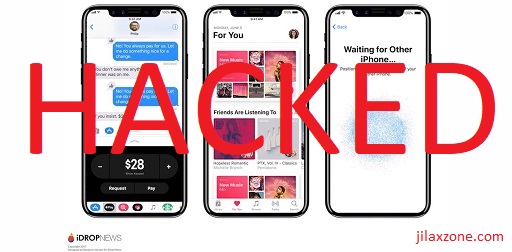 iOS 12 iPhone hacked jilaxzone.com