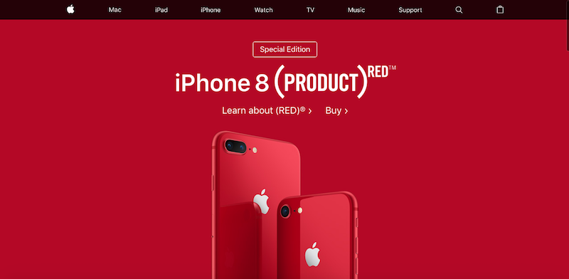 iPhone 8 jilaxzone.com Special Edition Product Red