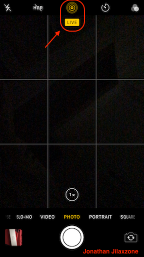 iOS Live Photo jilaxzone.com Enable Live Photo