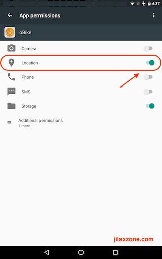 Android Turn off Location jilaxzone.com