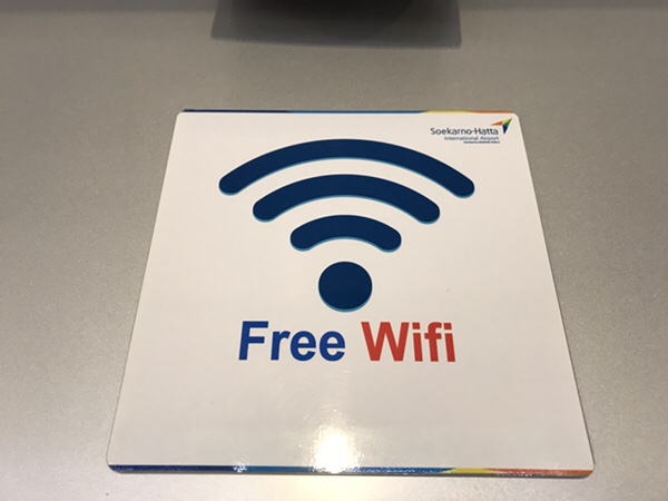 WiFi Gratis di bandara Soekarno-Hatta Jakarta