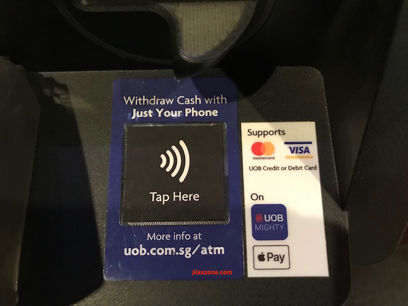 uob atm cash withdrawal without ATM card jilaxzone.com