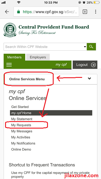1 CPF cash top-up jilaxzone.com my request