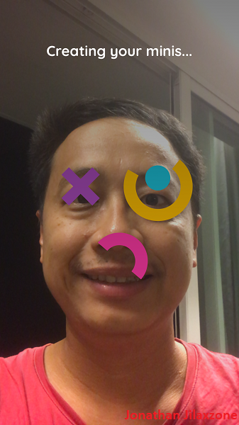 Google Gboard Minis jilaxzone.com analyzing my face