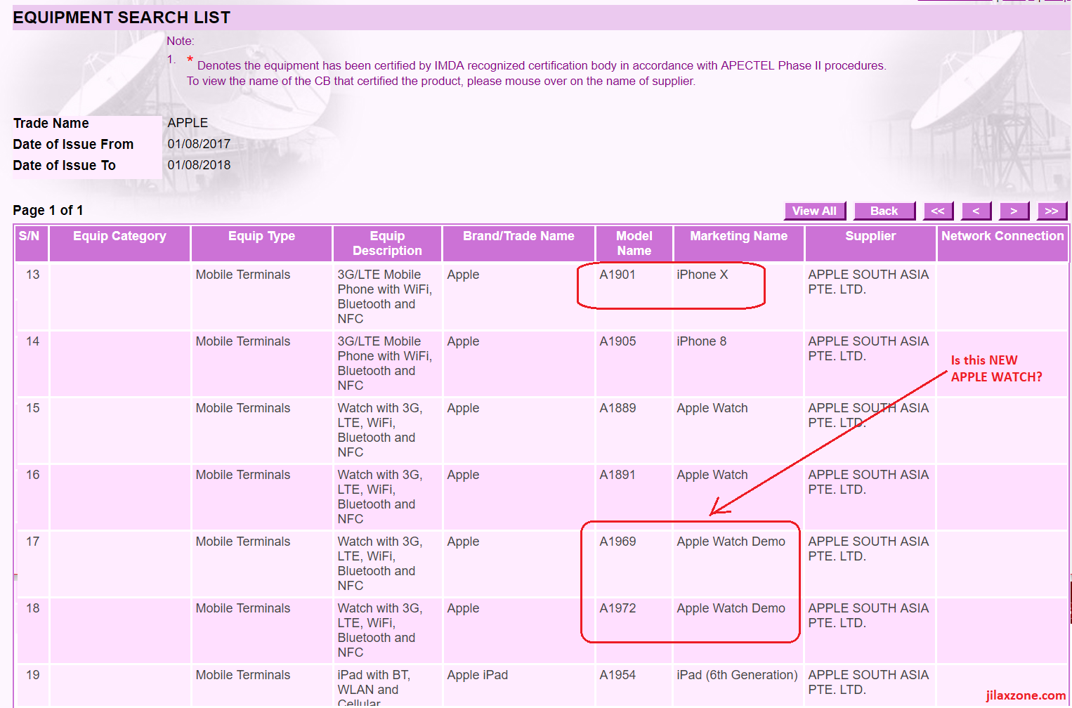 imda equipment search list apple latest iphone jilaxzone.com