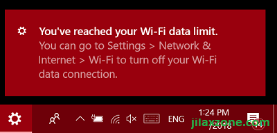 6. wifi metered connection - wifi data limit reached jilaxzone.com