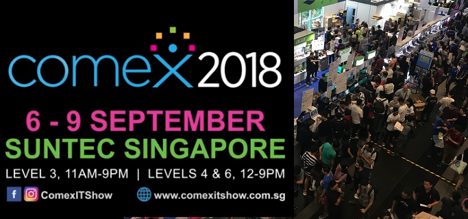 Comex 2018 Singapore jilaxzone.com