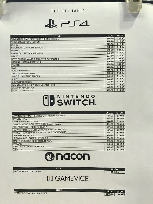 Comex 2018 jilaxzone.com Games on Discounts