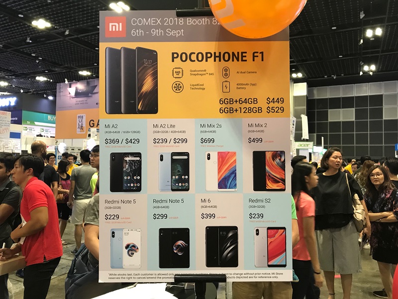 Comex 2018 jilaxzone.com Xiaomi promotions