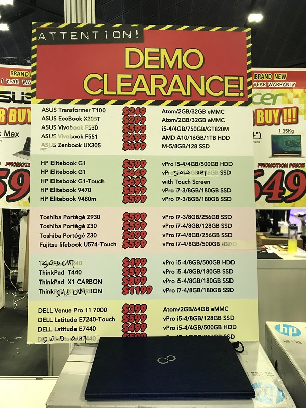 Comex 2018 jilaxzone.com laptop demo clearance