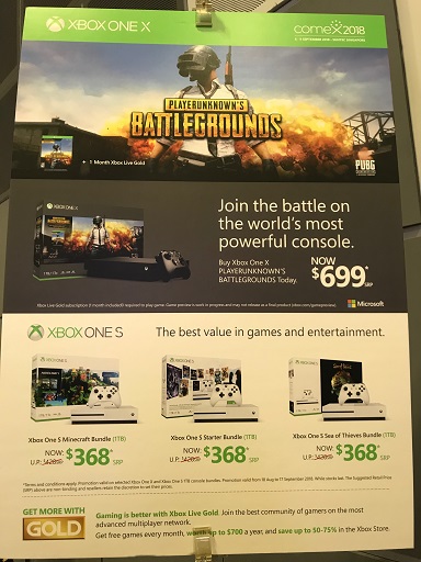 Comex 2018 jilaxzone.com xbox one promotion