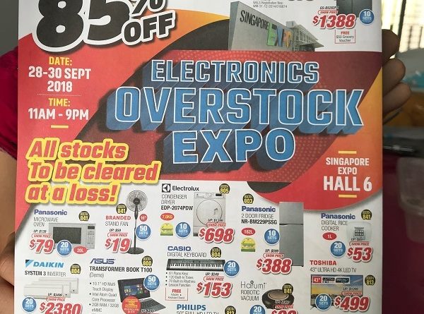 Singapore Electronic Overstock Expo 2018 jilaxzone.com