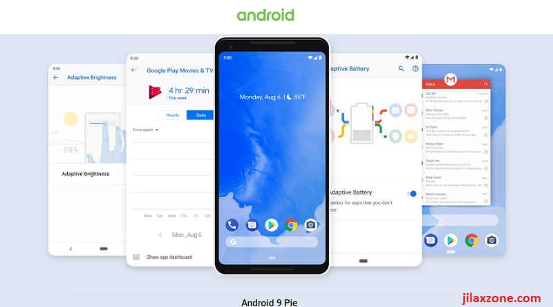 android 9.0 pie jilaxzone.com