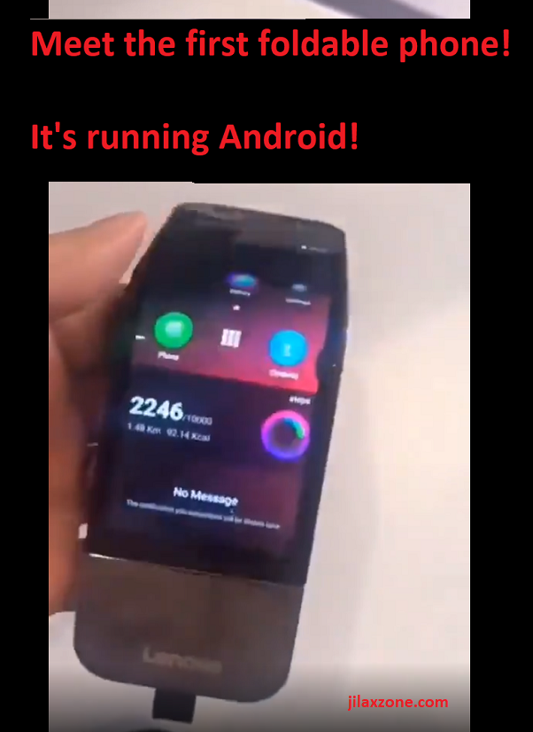 android foldable phone from lenovo jilaxzone.com