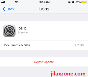 iOS 12 final GM size for my iphone jilaxzone.com