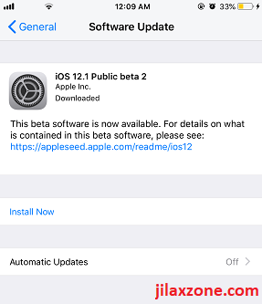 Download iOS 12.1 Public Beta 2 jilaxzone.com