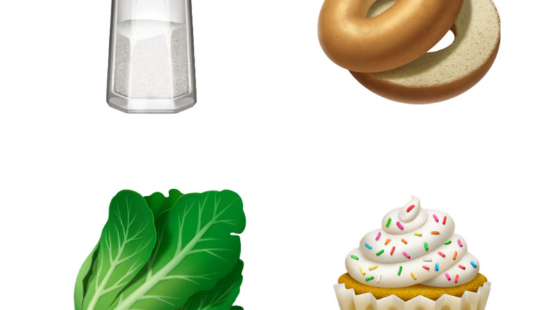 ios-121-emoji-update-salt-lettuce-bagel-cupcake-jilaxzone.com