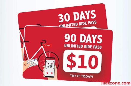 Cheapest Bike Sharing Singapore SG Bike promo jilaxzone.com