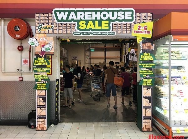 Giant Tampines Warehouse Sale November 2018 jilaxzone.com