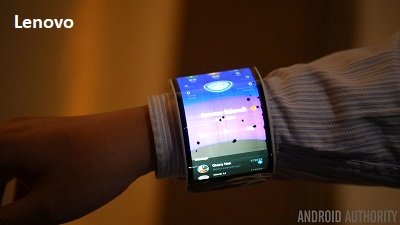 Lenovo Foldable Smartphone a wrist phone jilaxzone.com