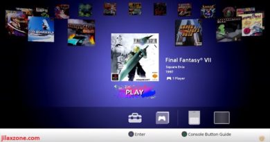 PlayStation Classic Home Menu jilaxzone