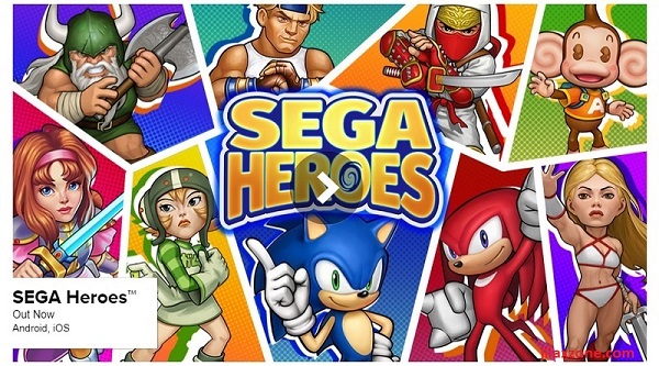 Sega Heroes Cheats Tips Tricks logo jilaxzone