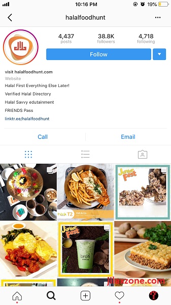 Follow HalalFoodHunt instagram jilaxzone.com