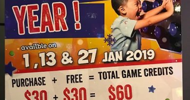 Singapore Timezone Promotion January 2019 jilaxzone.com