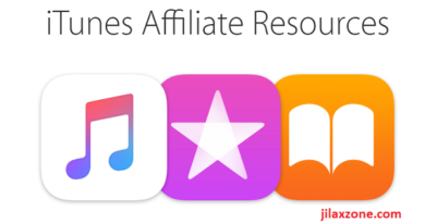 Apple iTunes Affiliate Resources logo jilaxzone.com