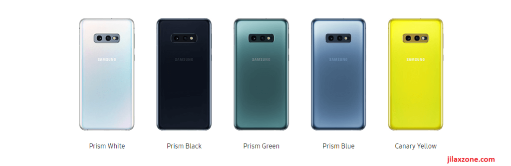 Samsung Galaxy S10 colors jilaxzone.com