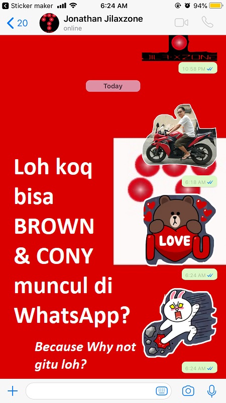 WhatsApp Sticker Maker bikin stiker whatsapp sendiri jilaxzone.com