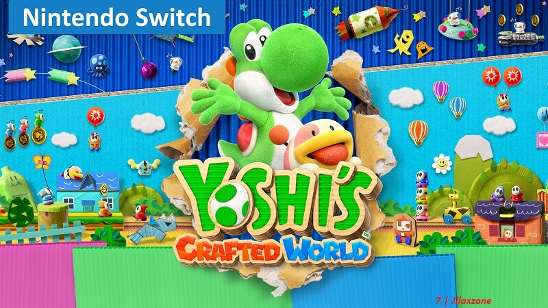 Nintendo Switch Recommended multiplayer game Yoshis Crafted World jilaxzone.com