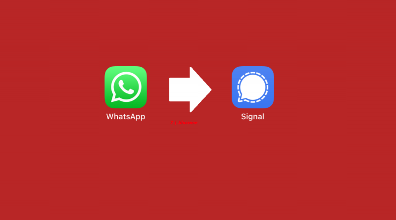 moving from whatsapp to signal jilaxzone.com
